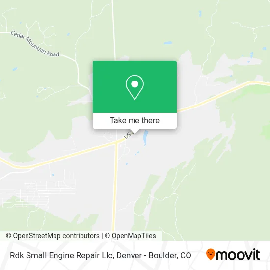 Rdk Small Engine Repair Llc map