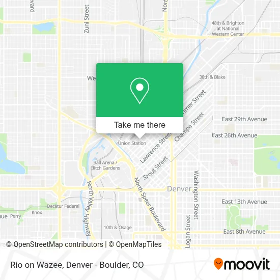Rio on Wazee map