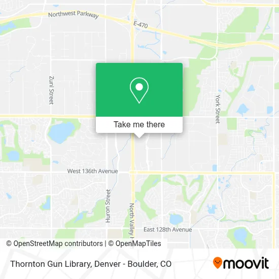 Thornton Gun Library map