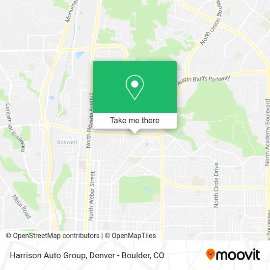 Harrison Auto Group map