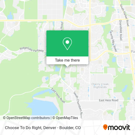 Choose To Do Right map