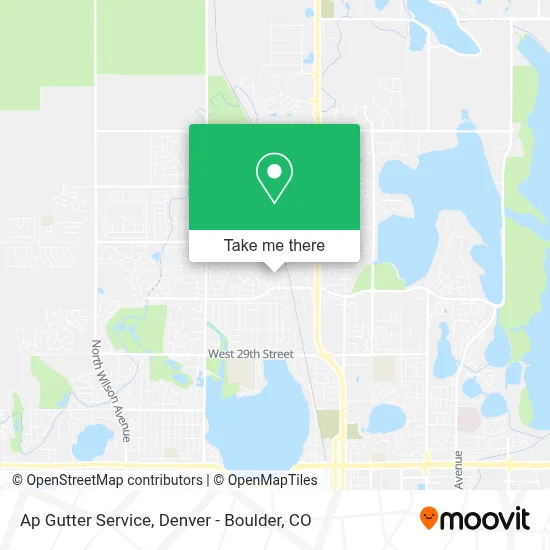 Ap Gutter Service map