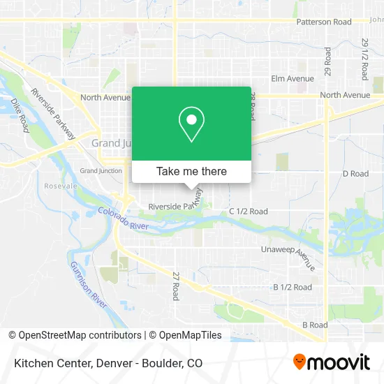 Kitchen Center map