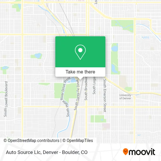 Auto Source Llc map