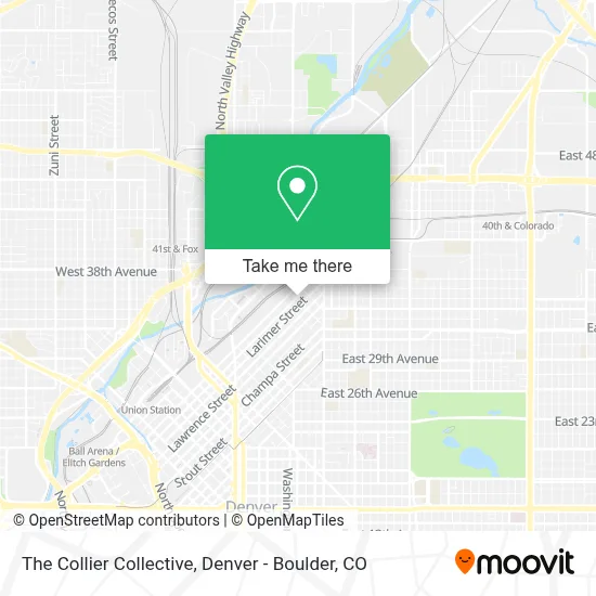 The Collier Collective map