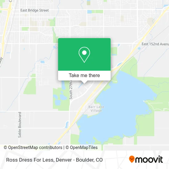 Ross Dress For Less map