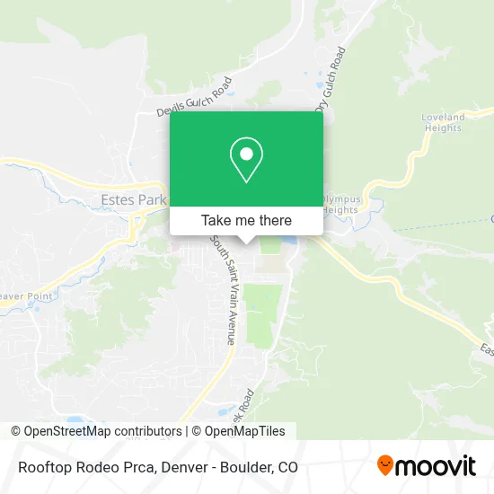 Rooftop Rodeo Prca map