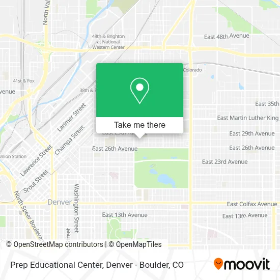 Prep Educational Center map