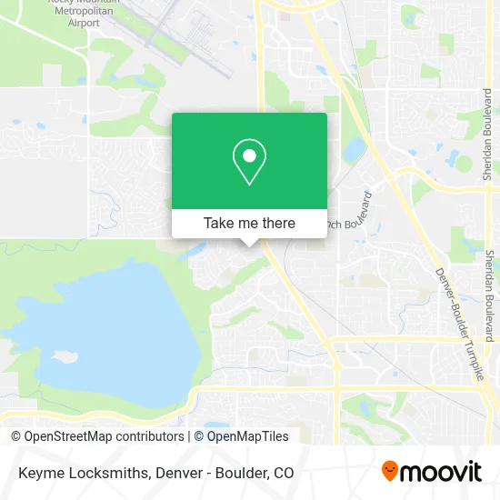 Keyme Locksmiths map