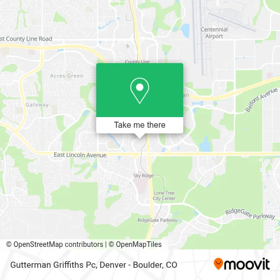 Gutterman Griffiths Pc map