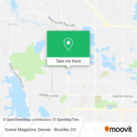Scene Magazine map