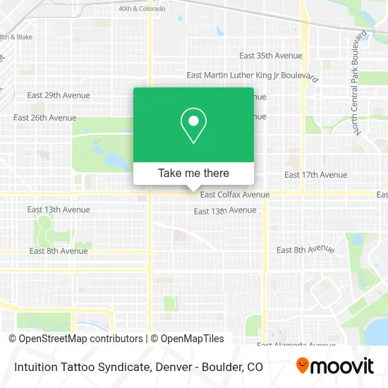 Intuition Tattoo Syndicate map