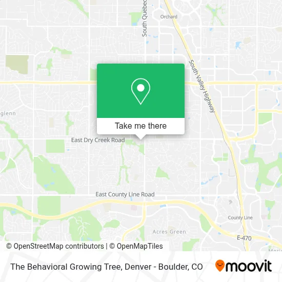 The Behavioral Growing Tree map
