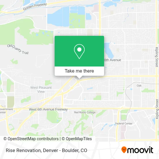 Rise Renovation map