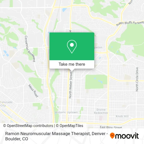 Ramon Neuromuscular Massage Therapist map