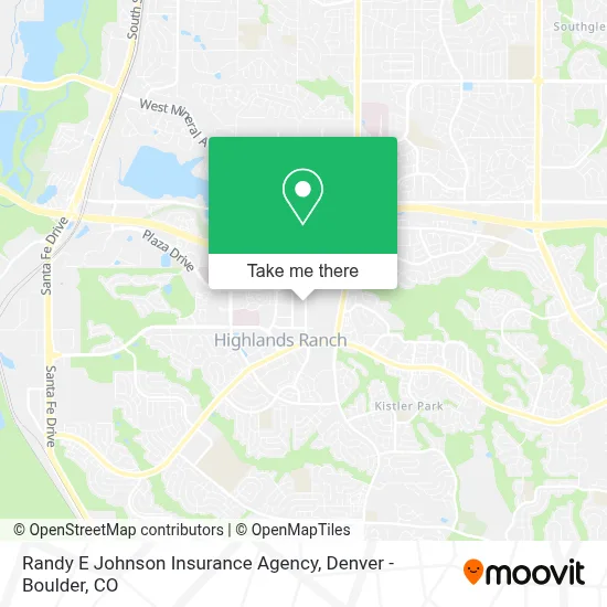 Randy E Johnson Insurance Agency map