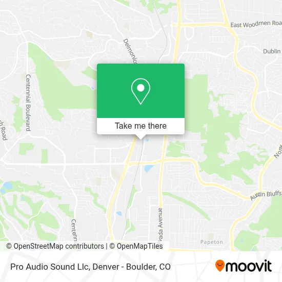 Pro Audio Sound Llc map