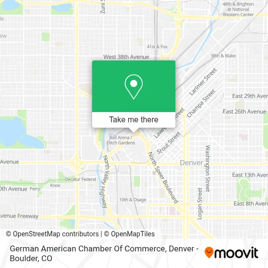 German American Chamber Of Commerce map