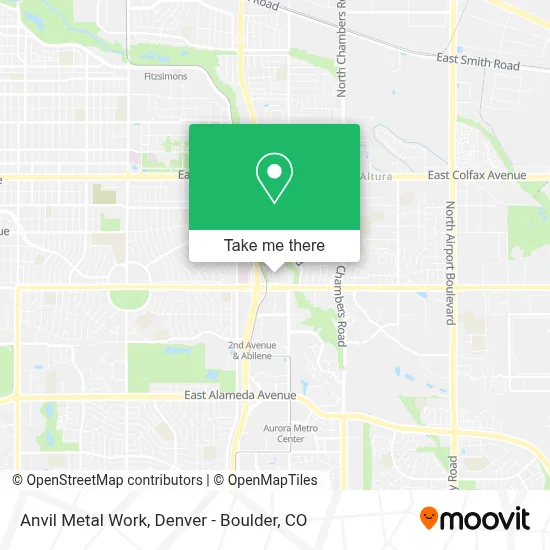 Anvil Metal Work map