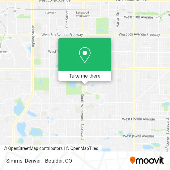 Simms map