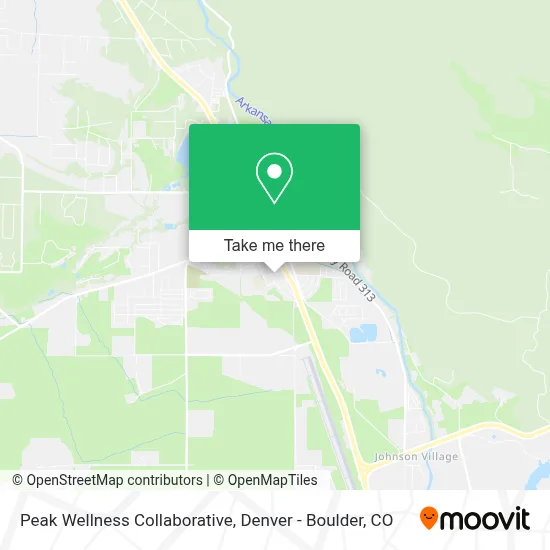 Peak Wellness Collaborative map