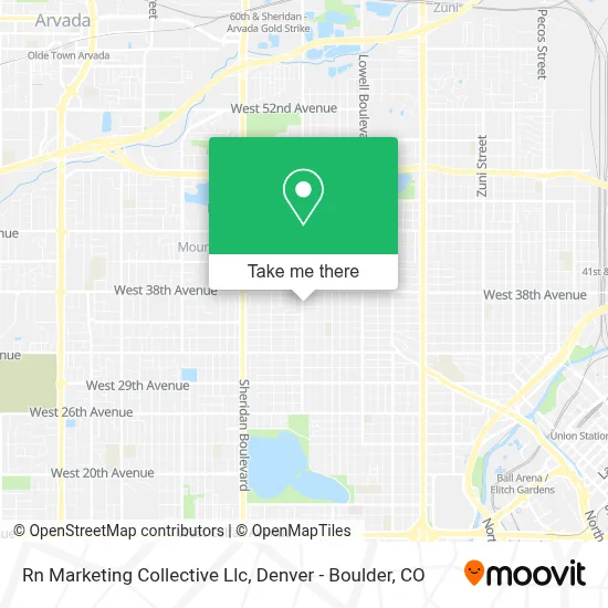 Rn Marketing Collective Llc map