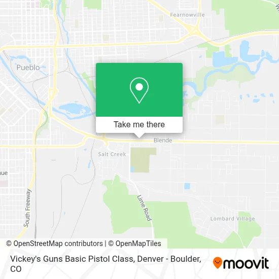 Vickey's Guns Basic Pistol Class map