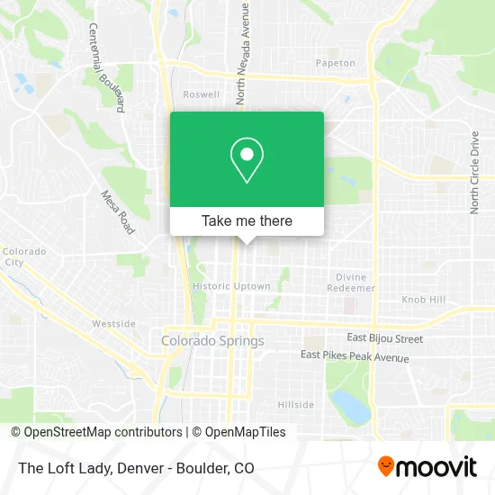 The Loft Lady map