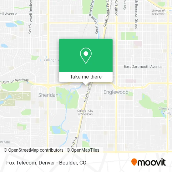 Fox Telecom map