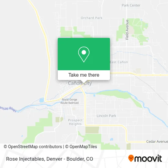 Rose Injectables map