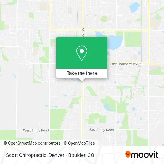 Scott Chiropractic map