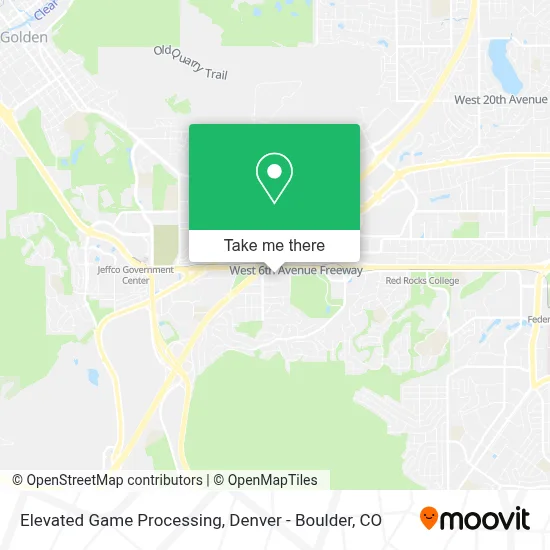 Elevated Game Processing map