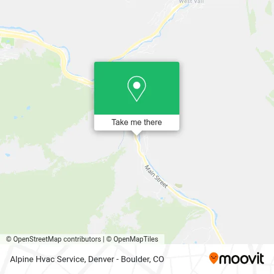 Alpine Hvac Service map