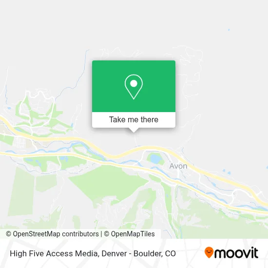 High Five Access Media map