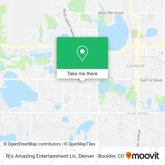 Rj's Amazing Entertainment Llc map