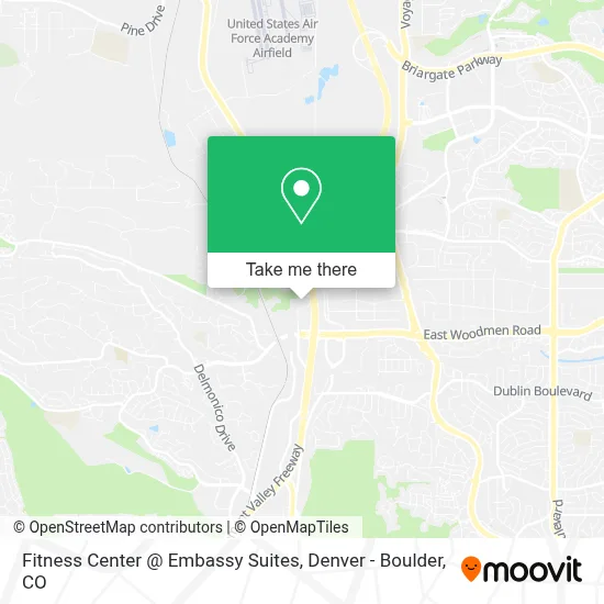 Fitness Center @ Embassy Suites map