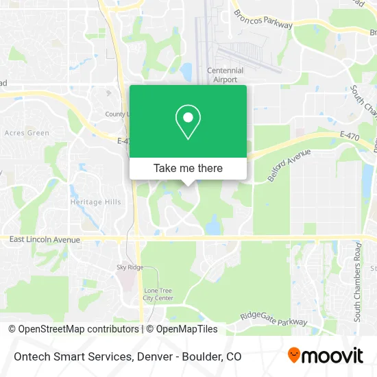 Ontech Smart Services map