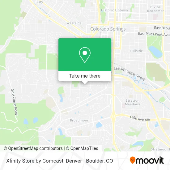 Xfinity Store by Comcast map