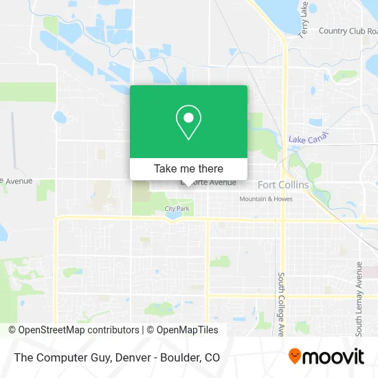 The Computer Guy map