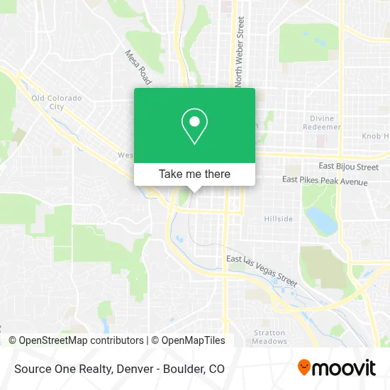 Source One Realty map