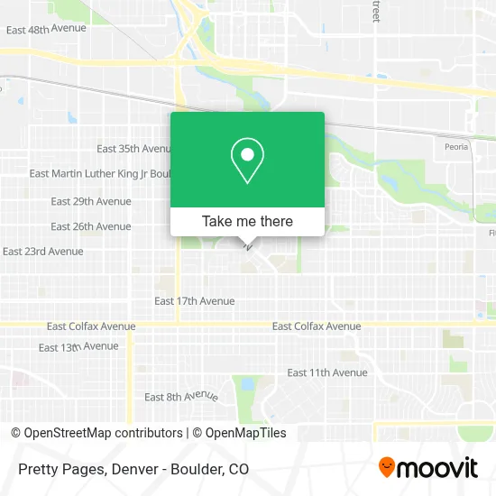 Pretty Pages map