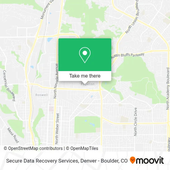Secure Data Recovery Services map