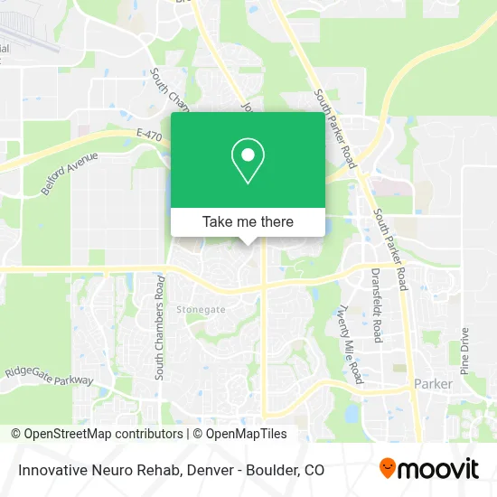 Innovative Neuro Rehab map