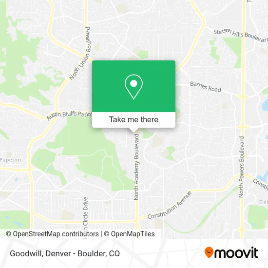 Goodwill map