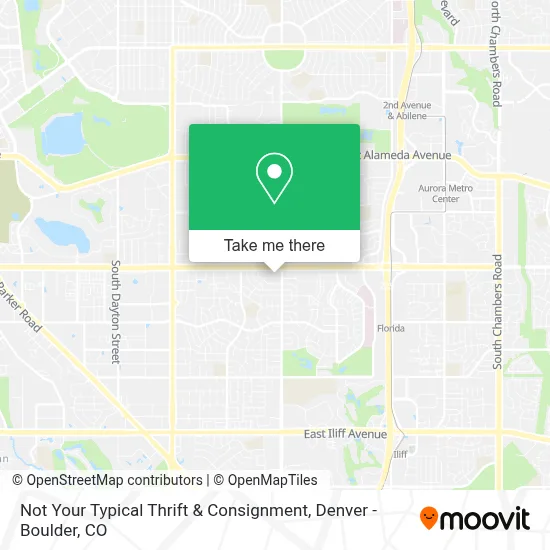Not Your Typical Thrift & Consignment map