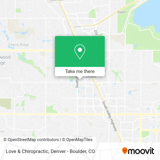 Love & Chiropractic map