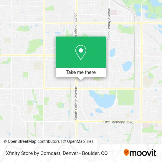 Xfinity Store by Comcast map