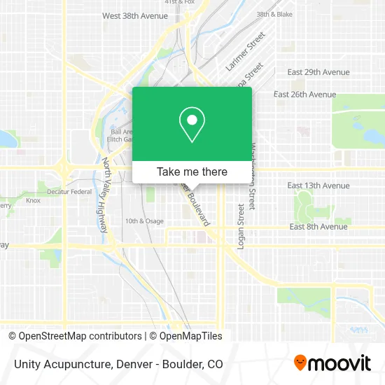 Unity Acupuncture map
