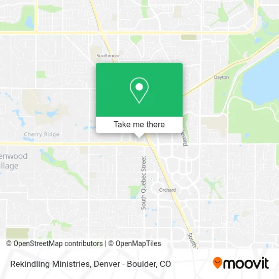Rekindling Ministries map