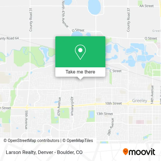 Larson Realty map